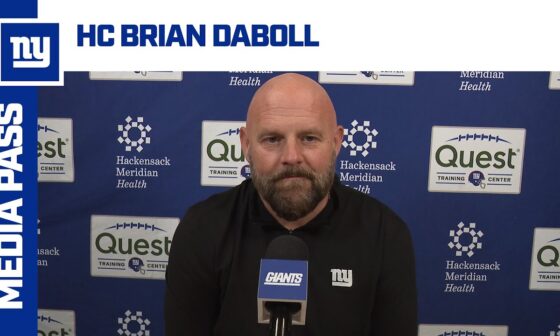 Brian Daboll Reviews Giants vs. Ravens | New York Giants