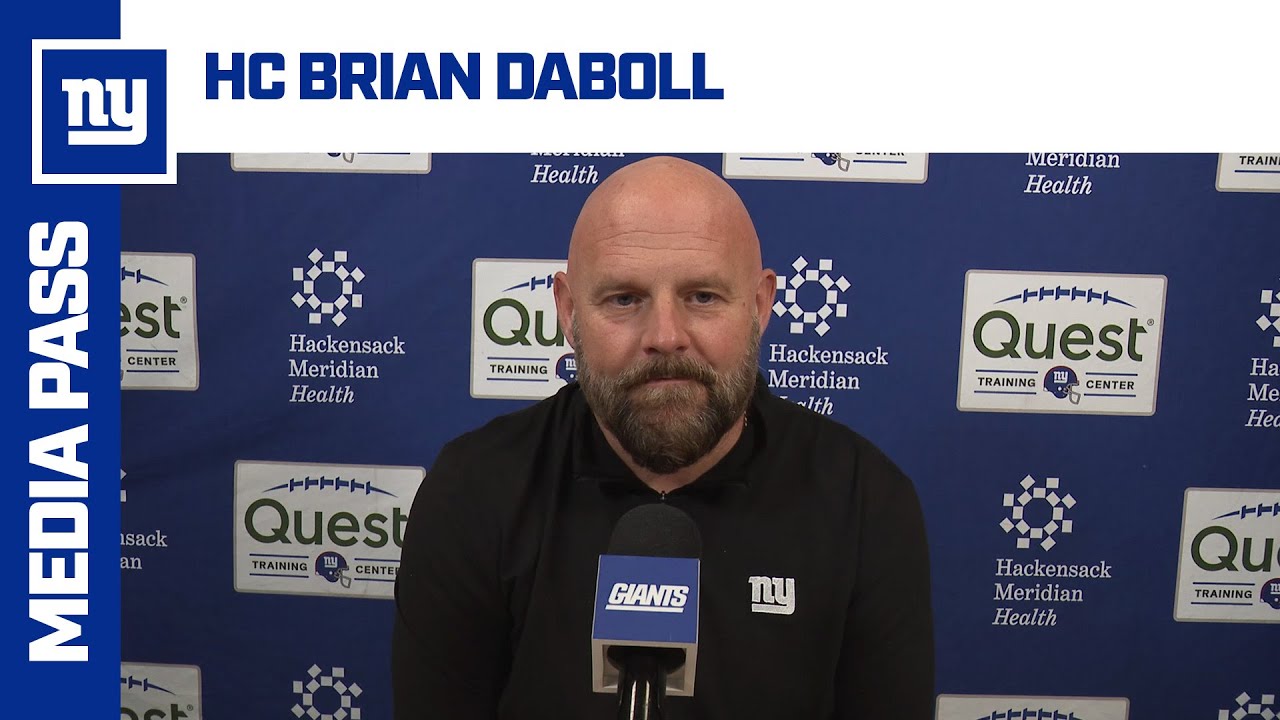 Brian Daboll Reviews Giants vs. Ravens | New York Giants