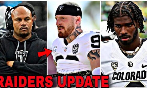 Maxx Crosby is OFFICIALLY DONE for the season + 2025 QB Class Update Raiders