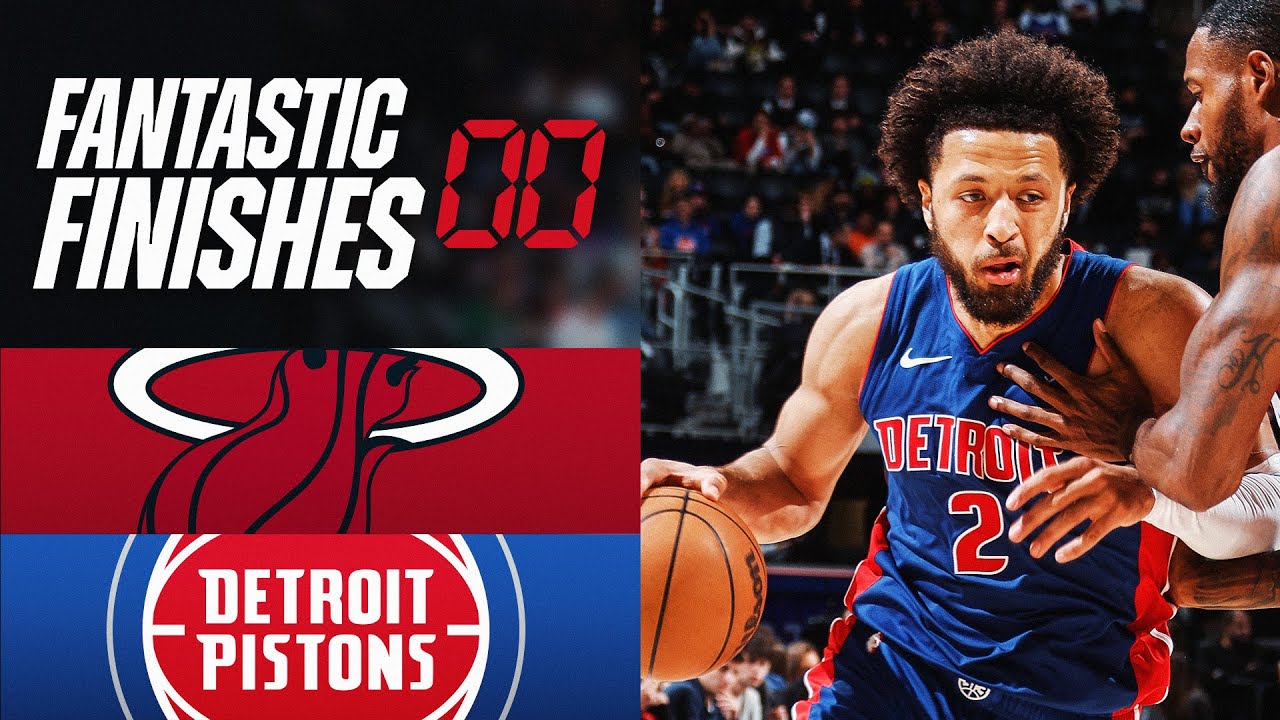 WILD OT ENDING Heat at Pistons 👀| December 16, 2024