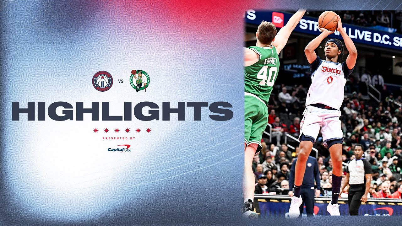 Highlights: Washington Wizards vs. Boston Celtics | 12.15.24