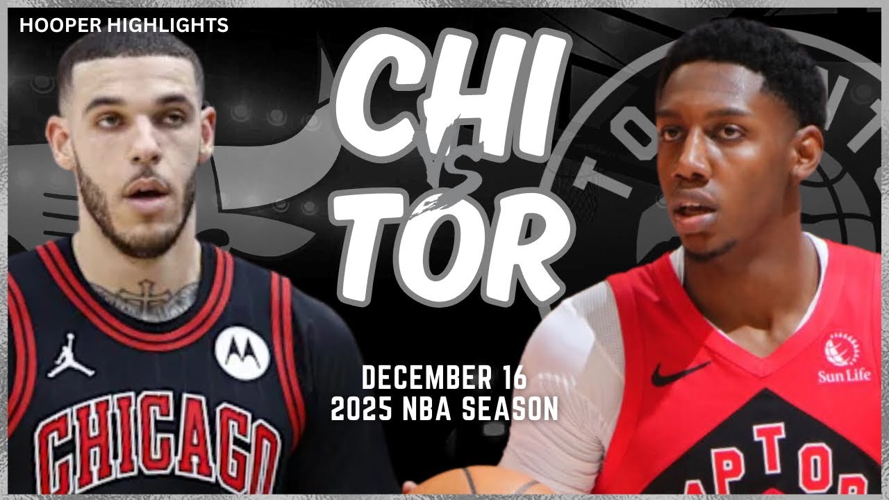 Chicago Bulls vs Toronto Raptors Full Game Highlights | Dec 16 | 2025 NBA Season