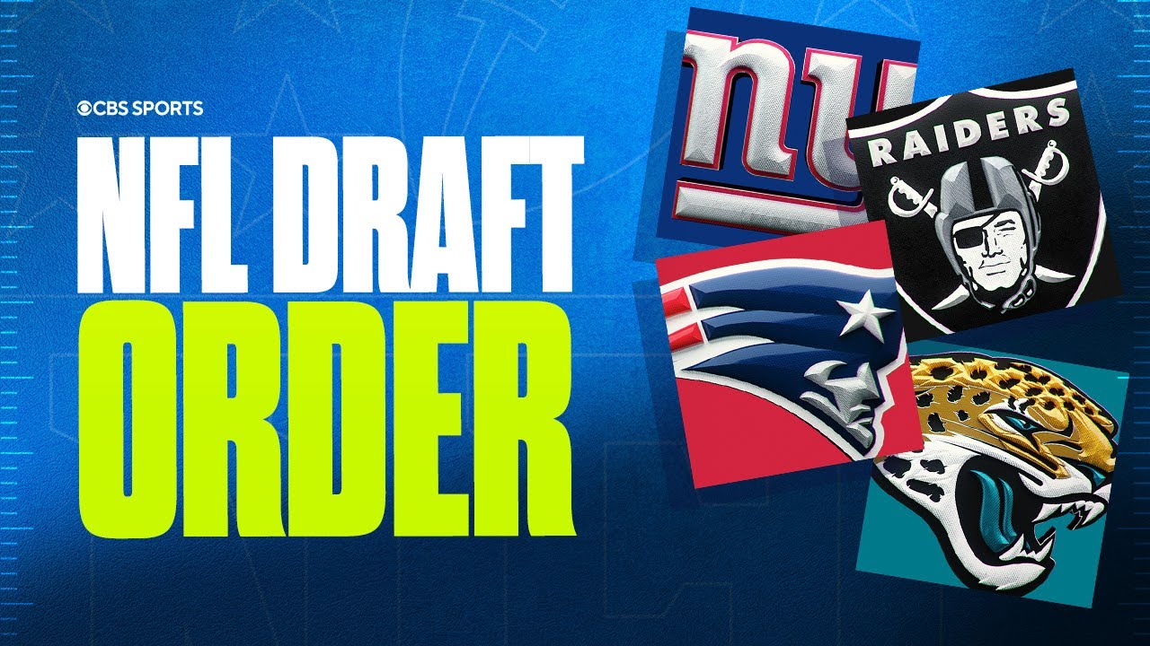 UPDATED 2025 NFL Draft Order: Giants have 1st overall pick after suffering 12th loss