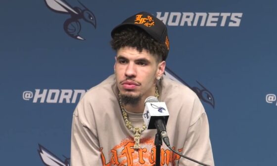 Hornets vs 76ers: LaMelo Ball Postgame Media Availability | 12/16/2024