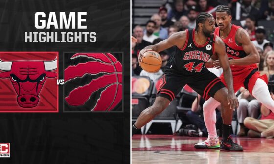 Chicago Bulls vs. Toronto Raptors - Full Game Highlights | CHSN Chicago Bulls