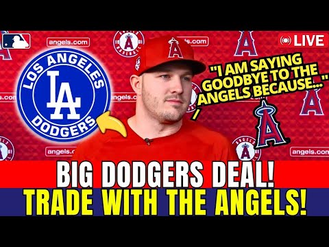 URGENT! MIKE TROUT SIGNING WITH DODGERS IN A HISTORIC TRADE! DEAL CLOSED? LOS ANGELES DODGERS NEWS