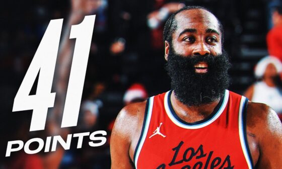 James Harden GOES OFF For 41 PTS vs Jazz! (7 Threes) 🔥| December 16, 2024