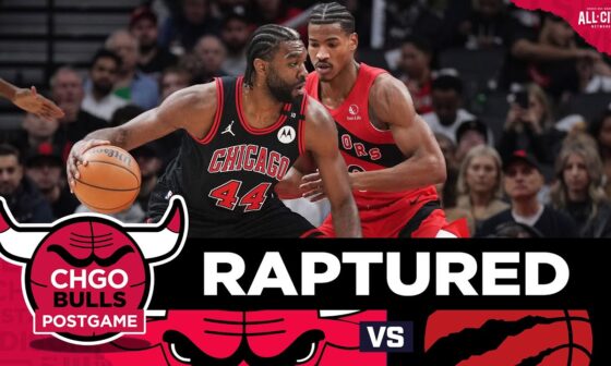 Josh Giddey injured, but Nikola Vucevic & Chicago Bulls hold off Raptors | CHGO Bulls Podcast