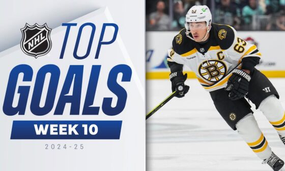 "This guy's ridiculous!" Top NHL Goals of Week 10 | 2024-25 Highlights