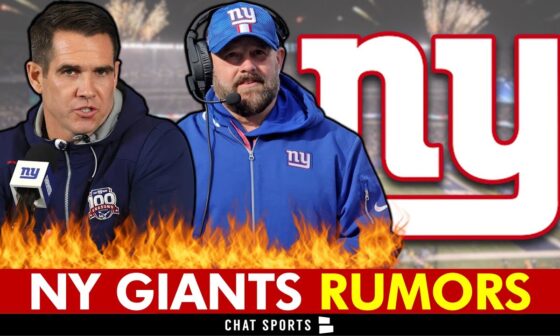 NEW Giants Rumors on Joe Schoen & Brian Daboll Being FIRED via NY Giants Insiders