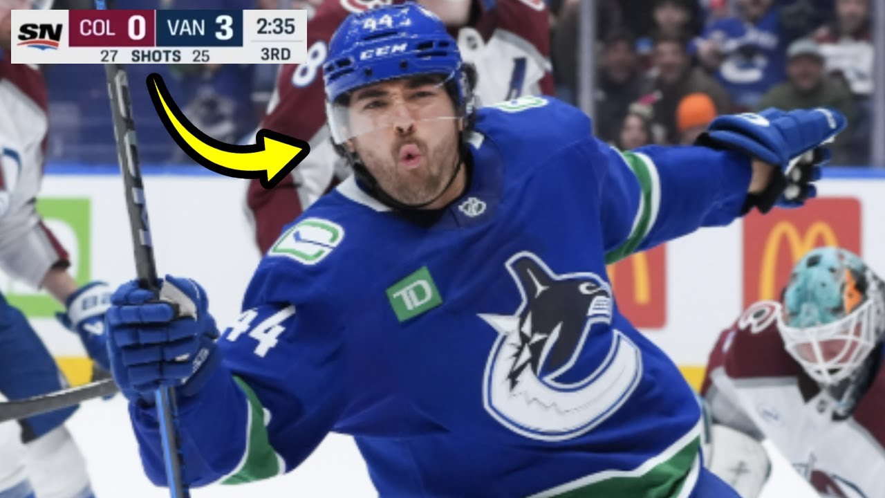 This Canucks player has SERIOUSLY become something special....