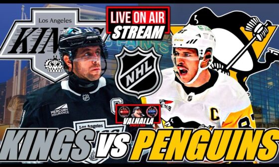 Los Angeles Kings vs Pittsburgh Penguins 🚨 NHL Hockey⚫ Live Stream