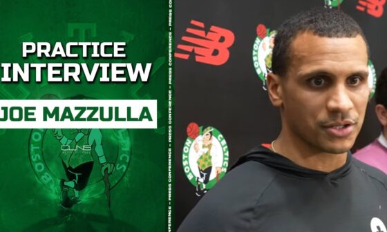 Joe Mazzulla: Kristaps Porzingis Injury Update | Celtics Practice