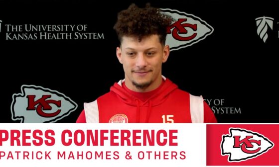 Chiefs Patrick Mahomes, Andy Reid, Carson Wentz, Nick Bolton and Noah Gray Press Conference