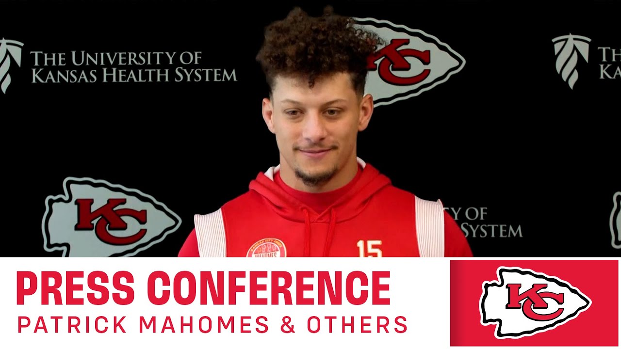 Chiefs Patrick Mahomes, Andy Reid, Carson Wentz, Nick Bolton and Noah Gray Press Conference