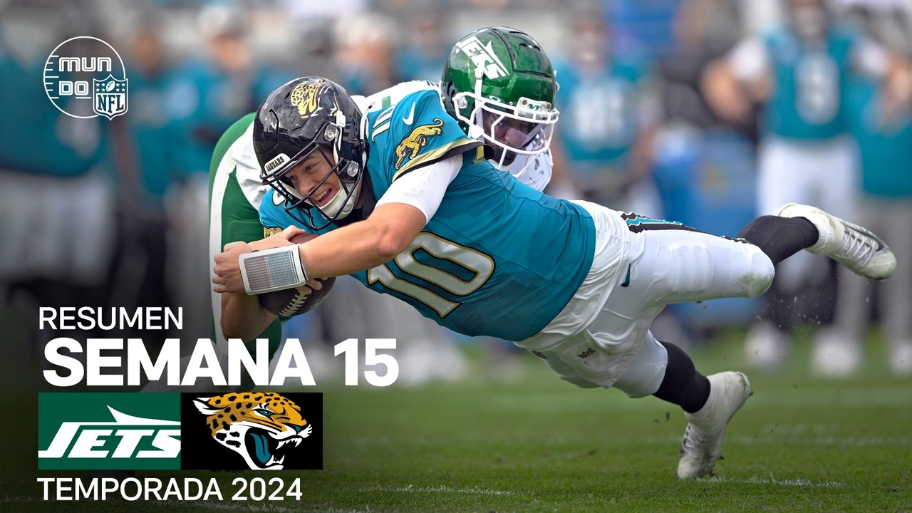 New York Jets vs. Jacksonville Jaguars | Resumen NFL en español - Semana 15 | NFL Highlights 2024