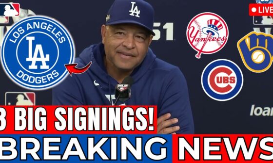 CONFIRMED TODAY! DODGERS MAKING 3 BIG SIGNINGS IN MLB! DEAL CLOSED! [Los Angeles Dodgers News]