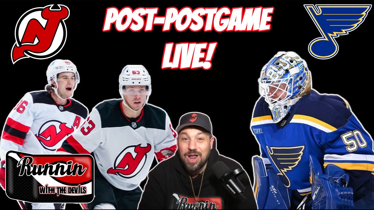 NJ Devils vs. St. Louis Blues Post-Postgame LIVE! 12/17/24