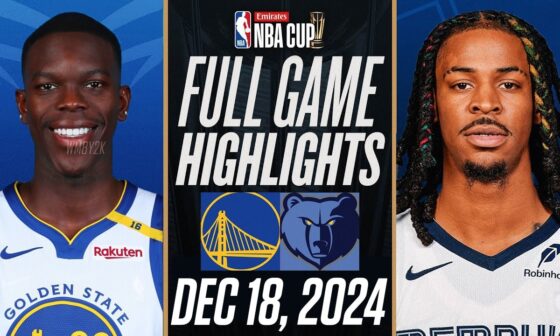 WARRIORS vs GRIZZLIES FULL GAME HIGHLIGHTS DECEMBER 18, 2024 NBA FULL GAME HIGHLIGHTS TODAY 2K25