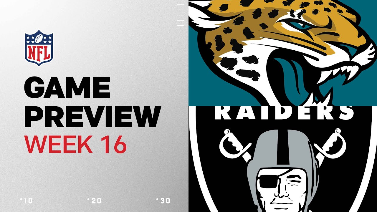 Jacksonville Jaguars vs. Las Vegas Raiders | 2024 Week 16 Game Preview