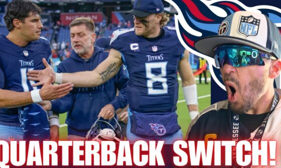 TITANS QUARTERBACK SWITCH! Tennessee Titans Going Mason Rudolph Over Will Levis VS COLTS!