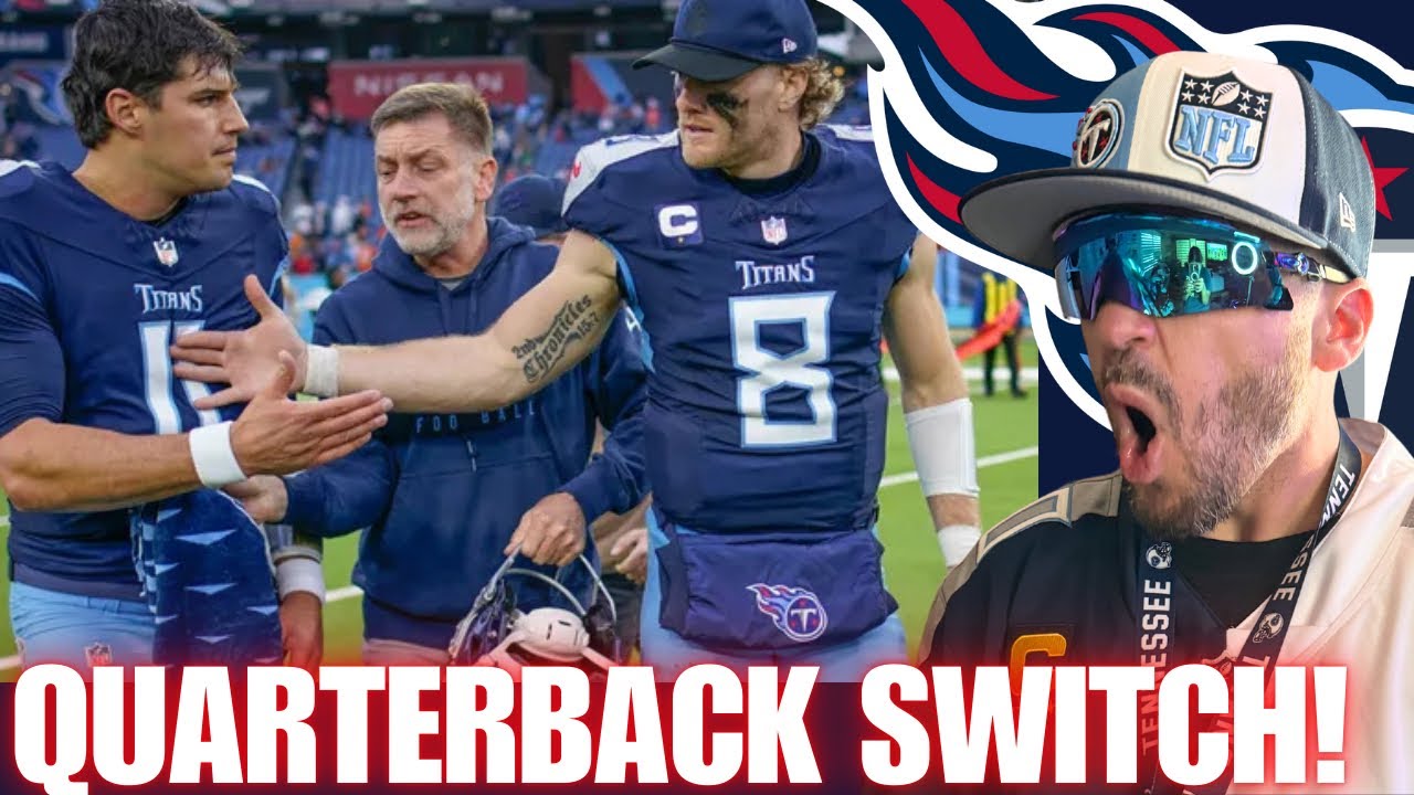 TITANS QUARTERBACK SWITCH! Tennessee Titans Going Mason Rudolph Over Will Levis VS COLTS!