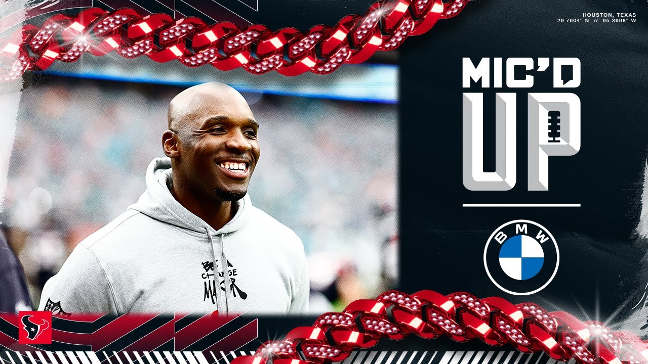 Head Coach DeMeco Ryans was Mic'd Up in Week 15 against the Miami Dolphins | Mic'd up pres by BMW