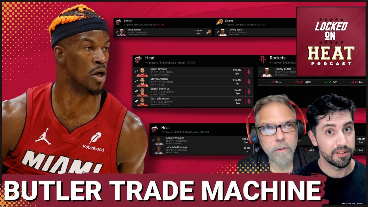 These Are the Best Jimmy Butler TRADES in the NBA | Locked On HEAT Podcast