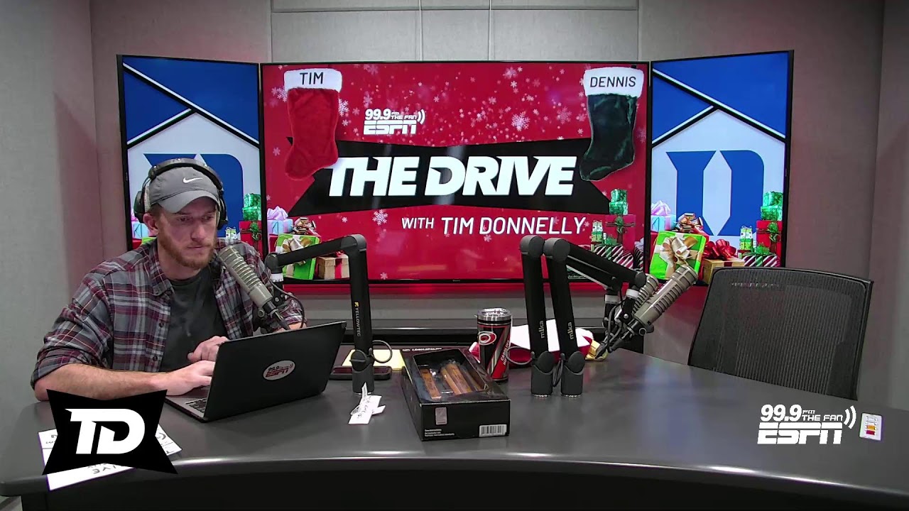 The Drive with Tim Donnelly LIVE - 12/18/24 | Carolina Hurricanes | UNC basketball | Cooper Flagg