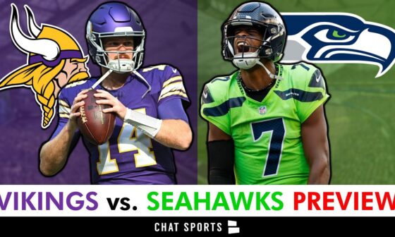 GREAT Vikings Injury News + Seattle Seahawks Preview, Analysis & Prediction | NFL Week 16