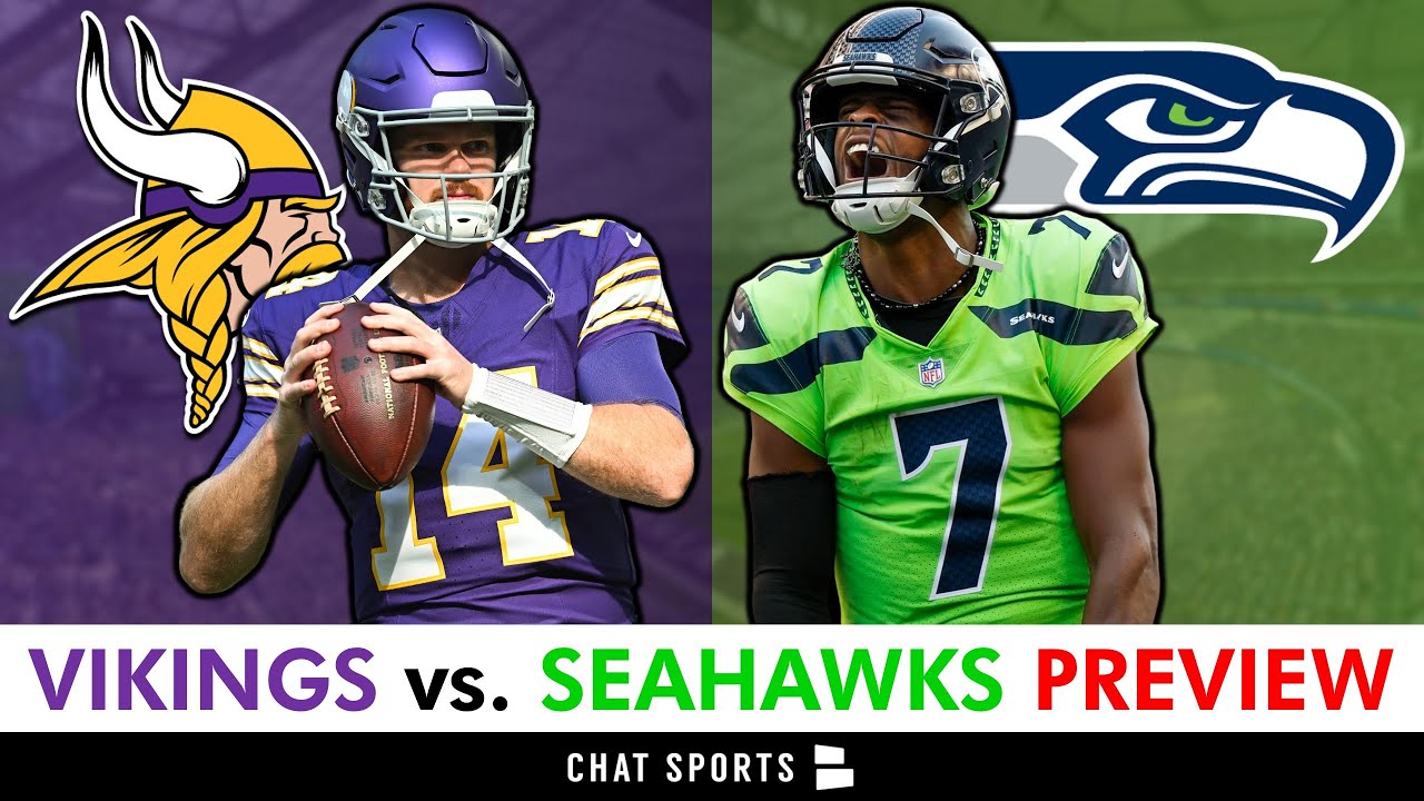 GREAT Vikings Injury News + Seattle Seahawks Preview, Analysis & Prediction | NFL Week 16