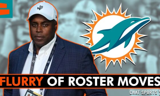 🚨Dolphins Make FLURRY Of Roster Moves | Miami Dolphins News