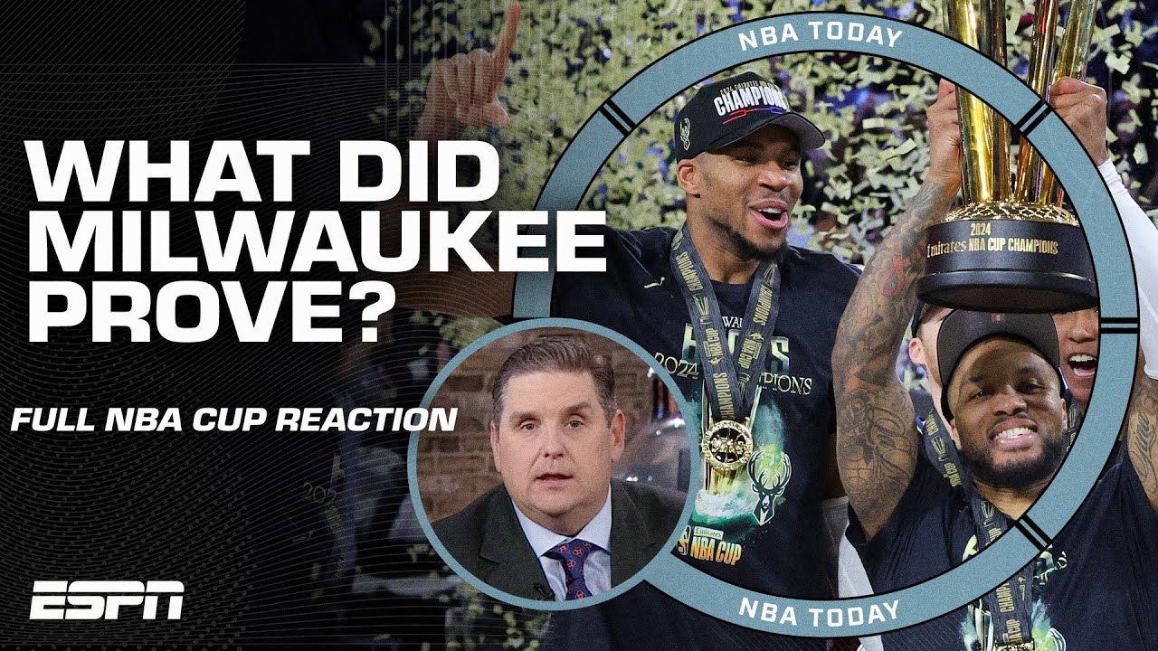 'ANOTHER CONTENDER IN THE EAST' 🗣️ The Bucks' NBA Cup win gives Windy hope for Milwaukee | NBA Today