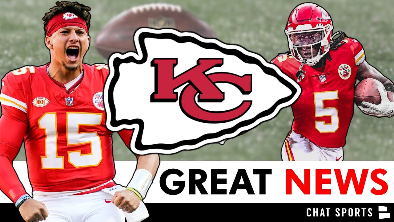 Chiefs Just Got A Double Dose Of Great News!