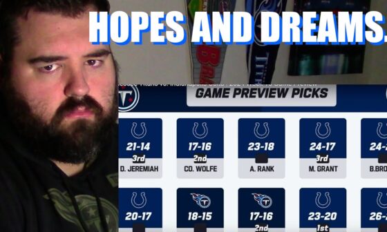 Tennessee Titans fan has completely given up watching the Titans-Colts NFL Game Preview for week 16