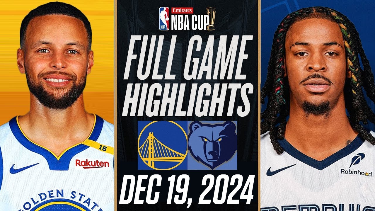 WARRIORS vs GRIZZLIES FULL GAME HIGHLIGHTS DECEMBER 19, 2024 NBA FULL GAME HIGHLIGHTS TODAY 2K25