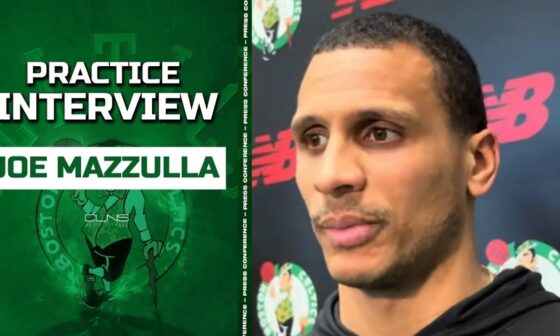 Joe Mazzulla: I Don't Watch NBA Games | Celtics Practice Interview 12-18