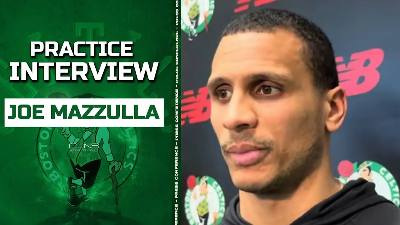 Joe Mazzulla: I Don't Watch NBA Games | Celtics Practice Interview 12-18