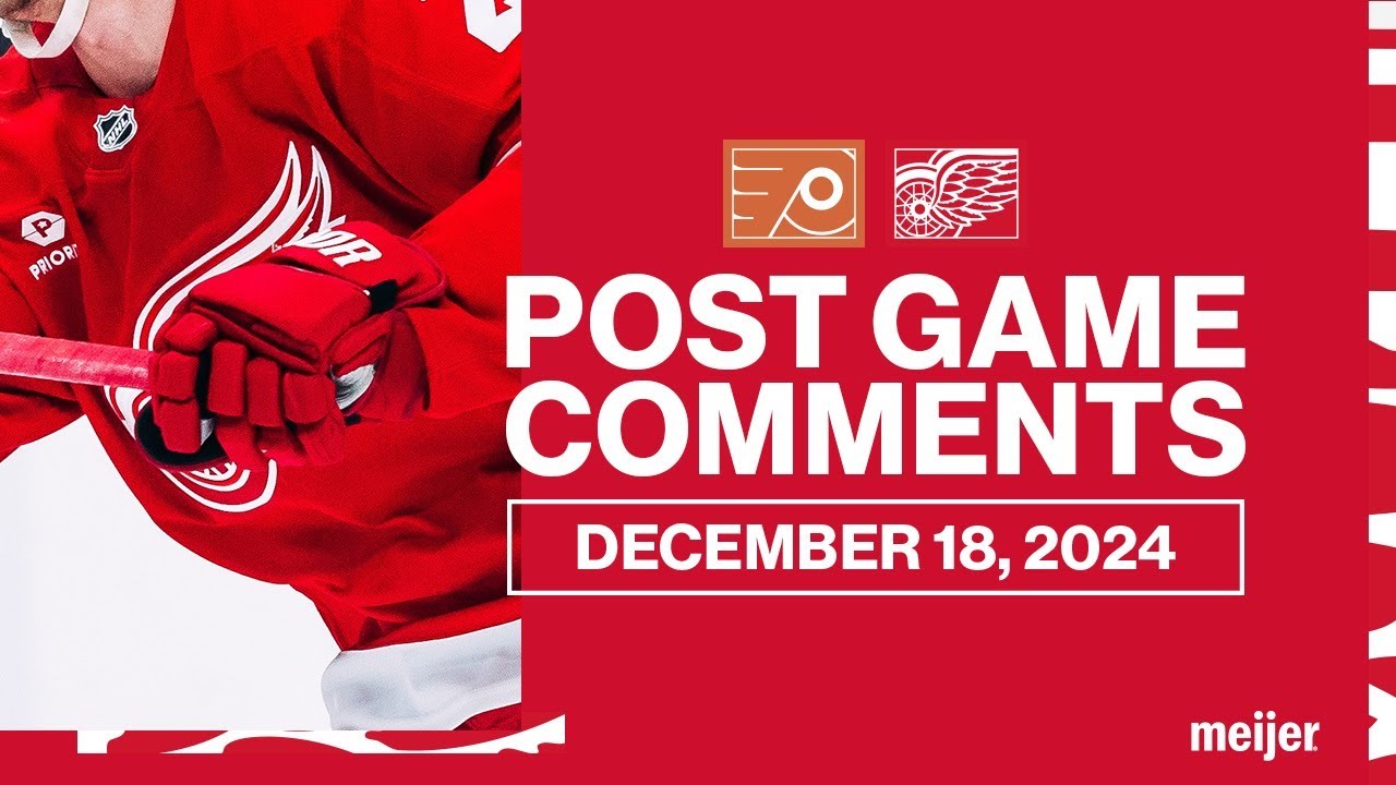 JT Compher, Patrick Kane, Derek Lalonde Post Game Comments vs. PHI | Dec. 18, 2024