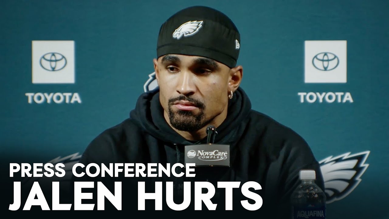 Eagles Press Conference: Jalen Hurts | December 18, 2024