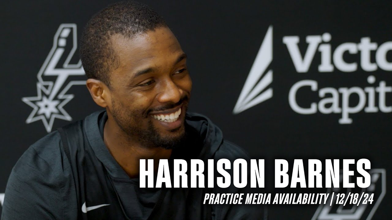 Harrison Barnes' Practice Media Availability | 12.18.2024