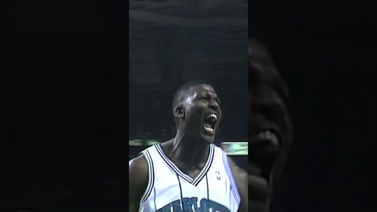 Larry Johnson Highlights - 1993 Charlotte Hornets vs Chicago Bulls "Grandmama"