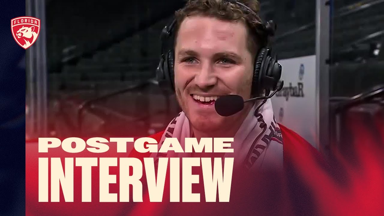 "Statement win for us." | Tkachuk Postgame Reaction on TNT | 12.18.24