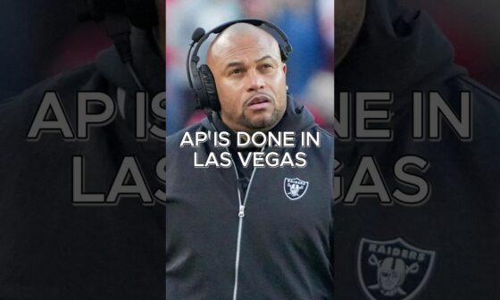 Antonio Pierce’s Time With The Las Vegas Raiders Is Almost Over #nfl #shorts