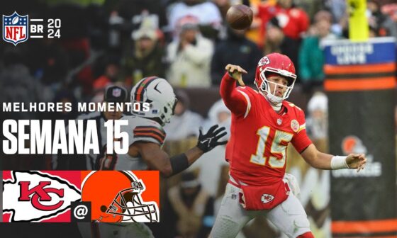 Kansas City Chiefs vs. Cleveland Browns | Melhores Momentos | NFL 2024