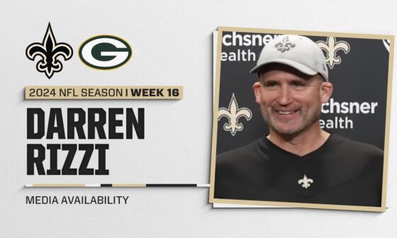 Darren Rizzi on injury updates, Spencer Rattler | New Orleans Saints