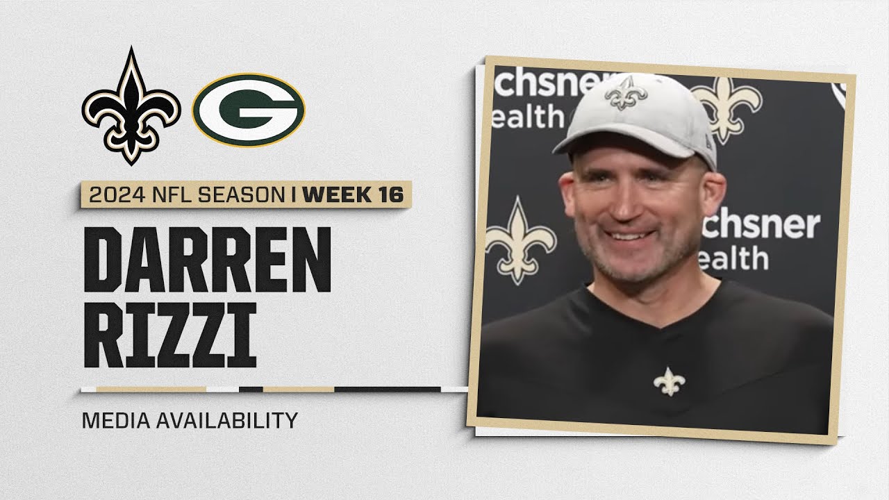 Darren Rizzi on injury updates, Spencer Rattler | New Orleans Saints