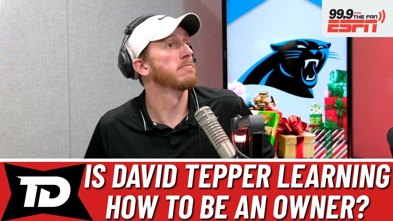 Carolina Panthers owner David Tepper might be finally getting it