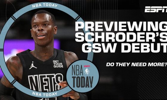 Can the addition of Dennis Schroder turn things around for Warriors? | NBA Today