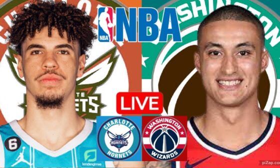 LIVE: CHARLOTTE HORNETS vs WASHINGTON WIZARDS | NBA | PLAY BY PLAY | SCOREBOARD